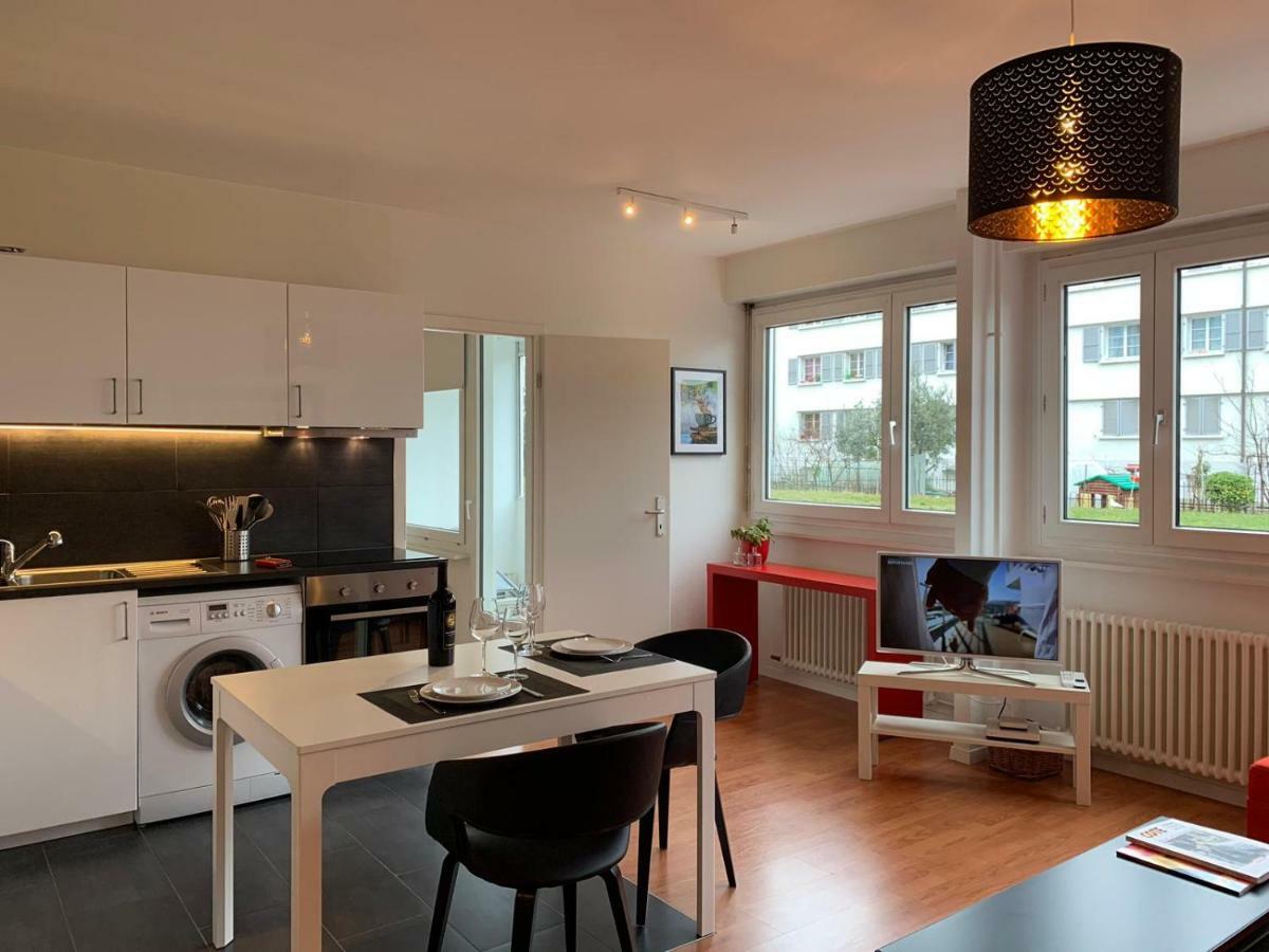Geneva Cosy Daire Dış mekan fotoğraf